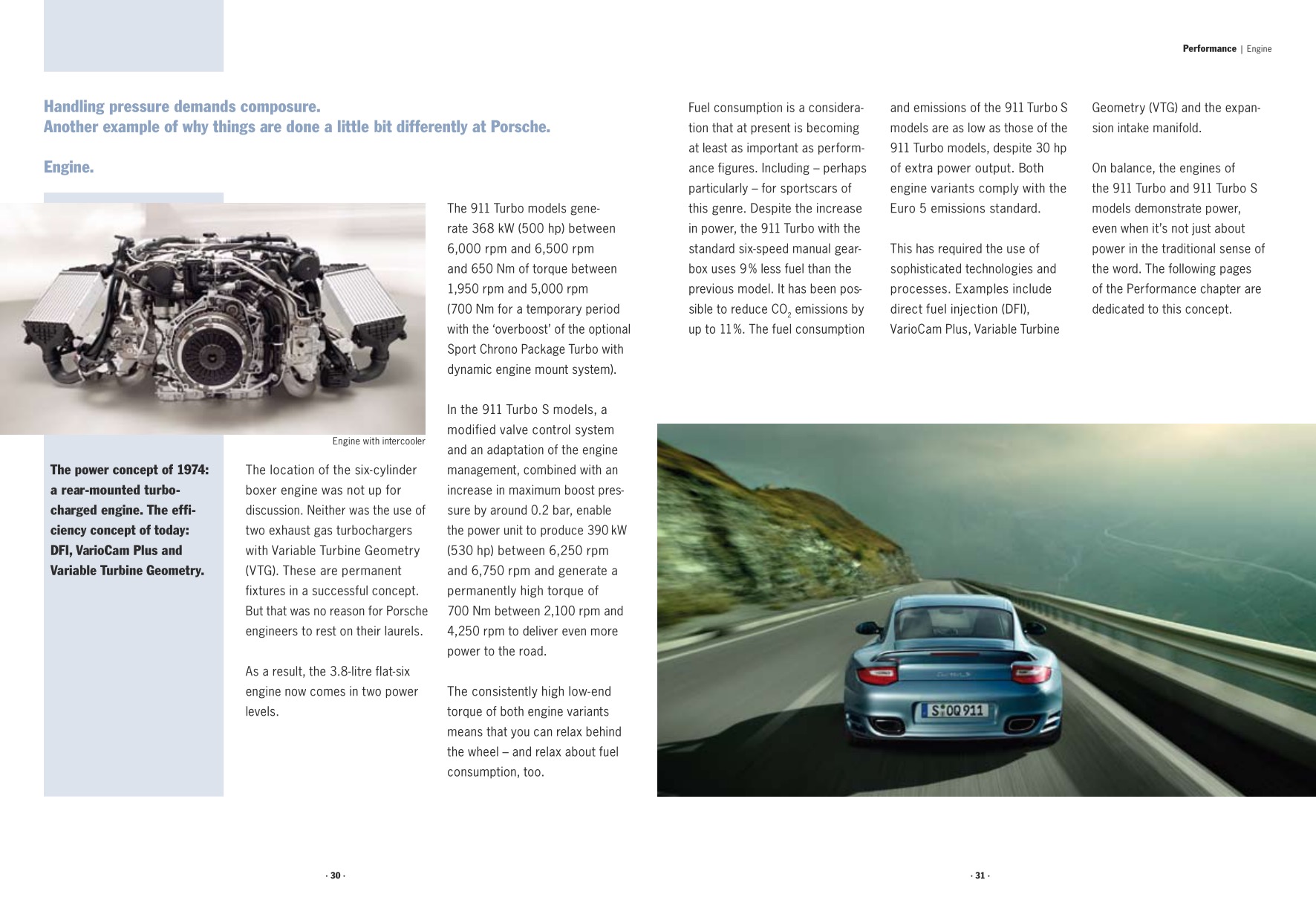 2010 Porsche 911 Turbo Brochure Page 44